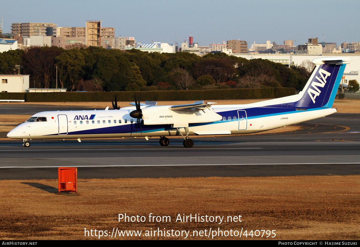 Aircraft Photo of JA845A | Bombardier DHC-8-402 Dash 8 | All Nippon Airways - ANA | AirHistory.net #440795