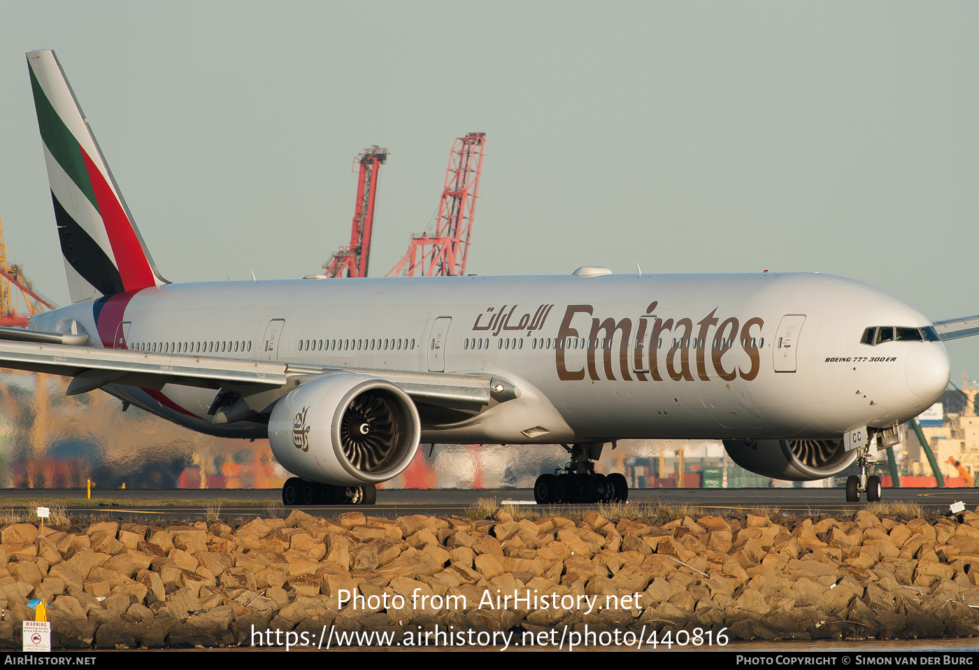 Aircraft Photo of A6-ECC | Boeing 777-36N/ER | Emirates | AirHistory.net #440816