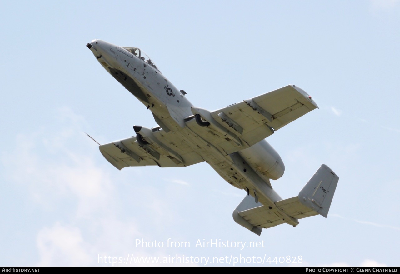 Aircraft Photo of 81-0980 / AF81-980 | Fairchild A-10C Thunderbolt II | USA - Air Force | AirHistory.net #440828