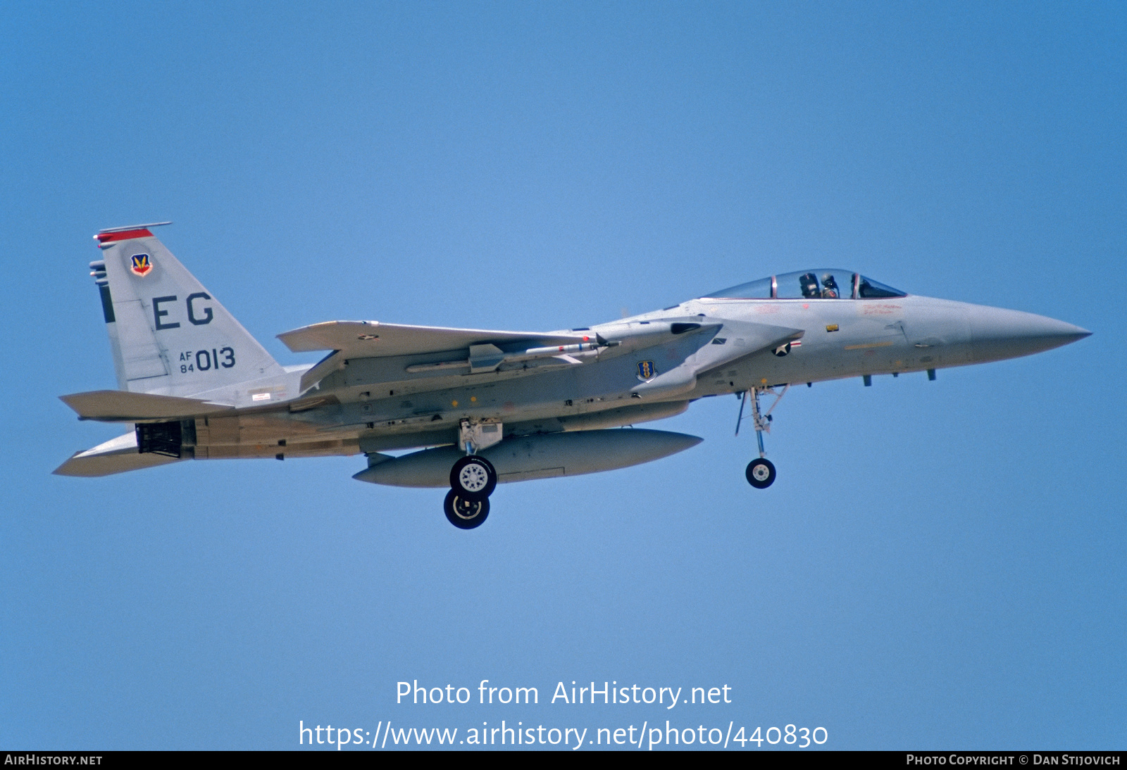 Aircraft Photo of 84-0013 / AF84-013 | McDonnell Douglas F-15C Eagle | USA - Air Force | AirHistory.net #440830