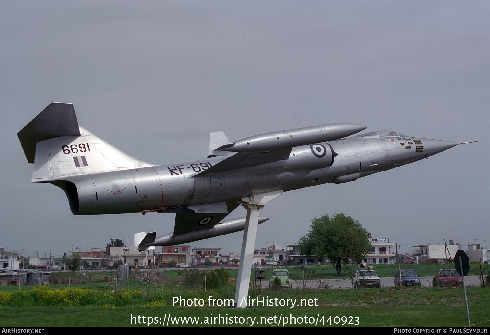 Aircraft Photo of 6691 | Lockheed RF-104G Starfighter | Greece - Air Force | AirHistory.net #440923