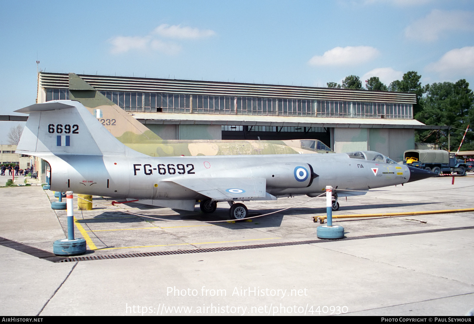 Aircraft Photo of 6692 | Lockheed RF-104G Starfighter | Greece - Air Force | AirHistory.net #440930