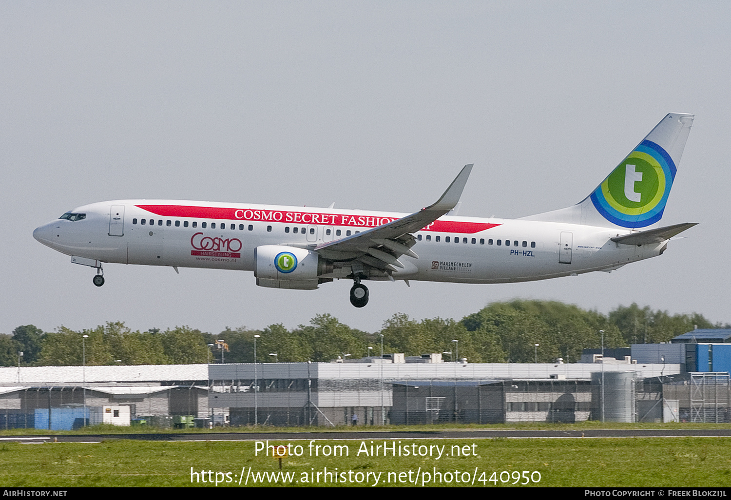 Aircraft Photo of PH-HZL | Boeing 737-8K2 | Transavia | AirHistory.net #440950