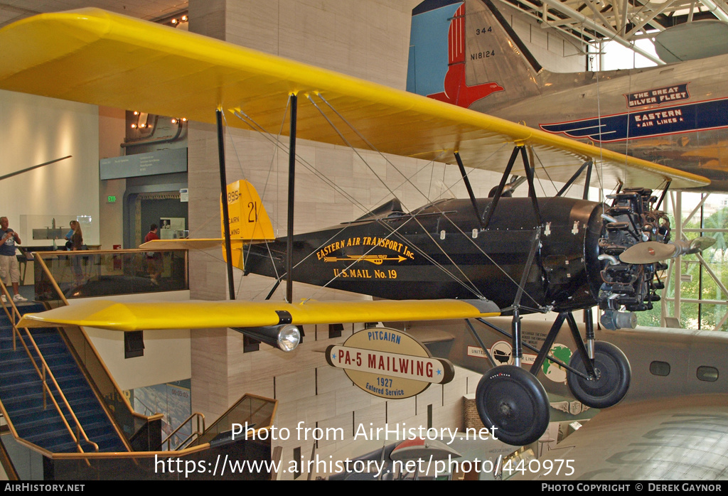 Aircraft Photo of N2895 / C2895 | Pitcairn PA-5 Mailwing | Eastern Air Transport | AirHistory.net #440975