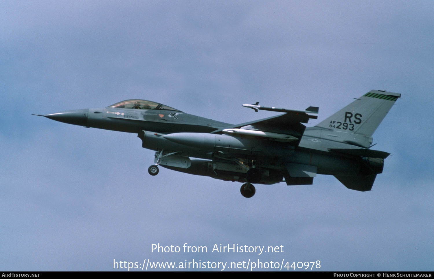 Aircraft Photo of 84-1293 / AF84-293 | General Dynamics F-16C Fighting Falcon | USA - Air Force | AirHistory.net #440978