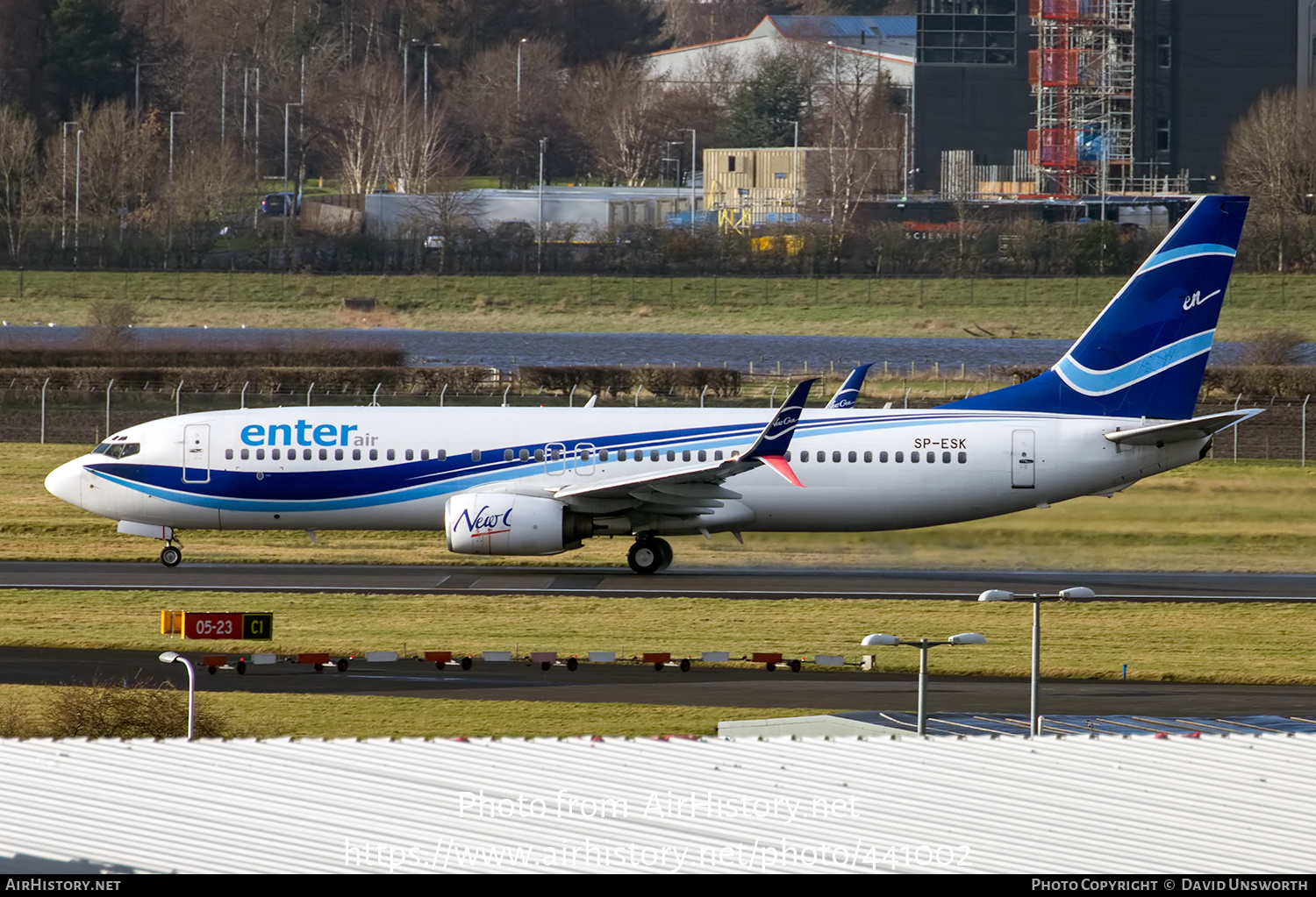 Aircraft Photo of SP-ESK | Boeing 737-8Q8 | Enter Air | AirHistory.net #441002