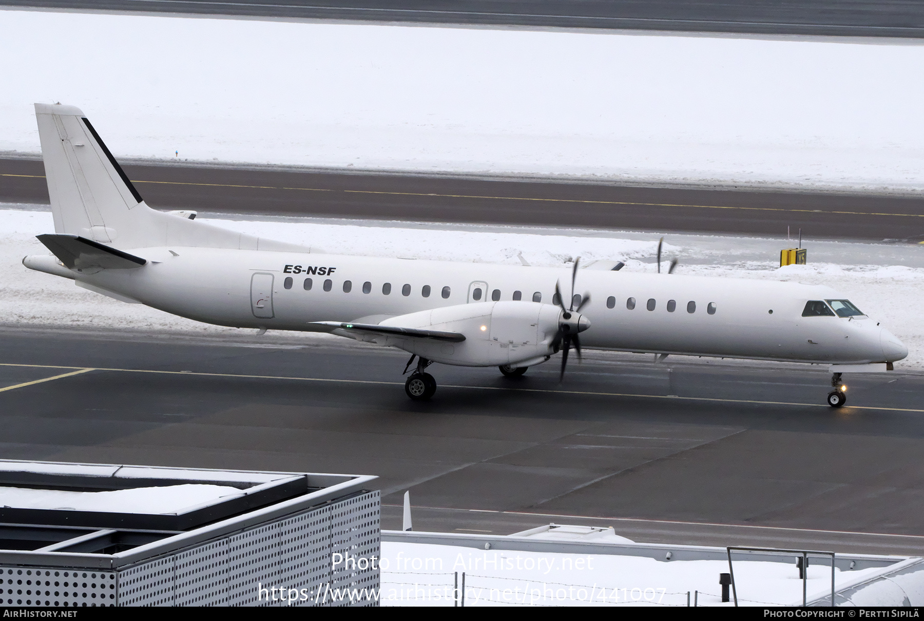 Aircraft Photo of ES-NSF | Saab 2000 | AirHistory.net #441007