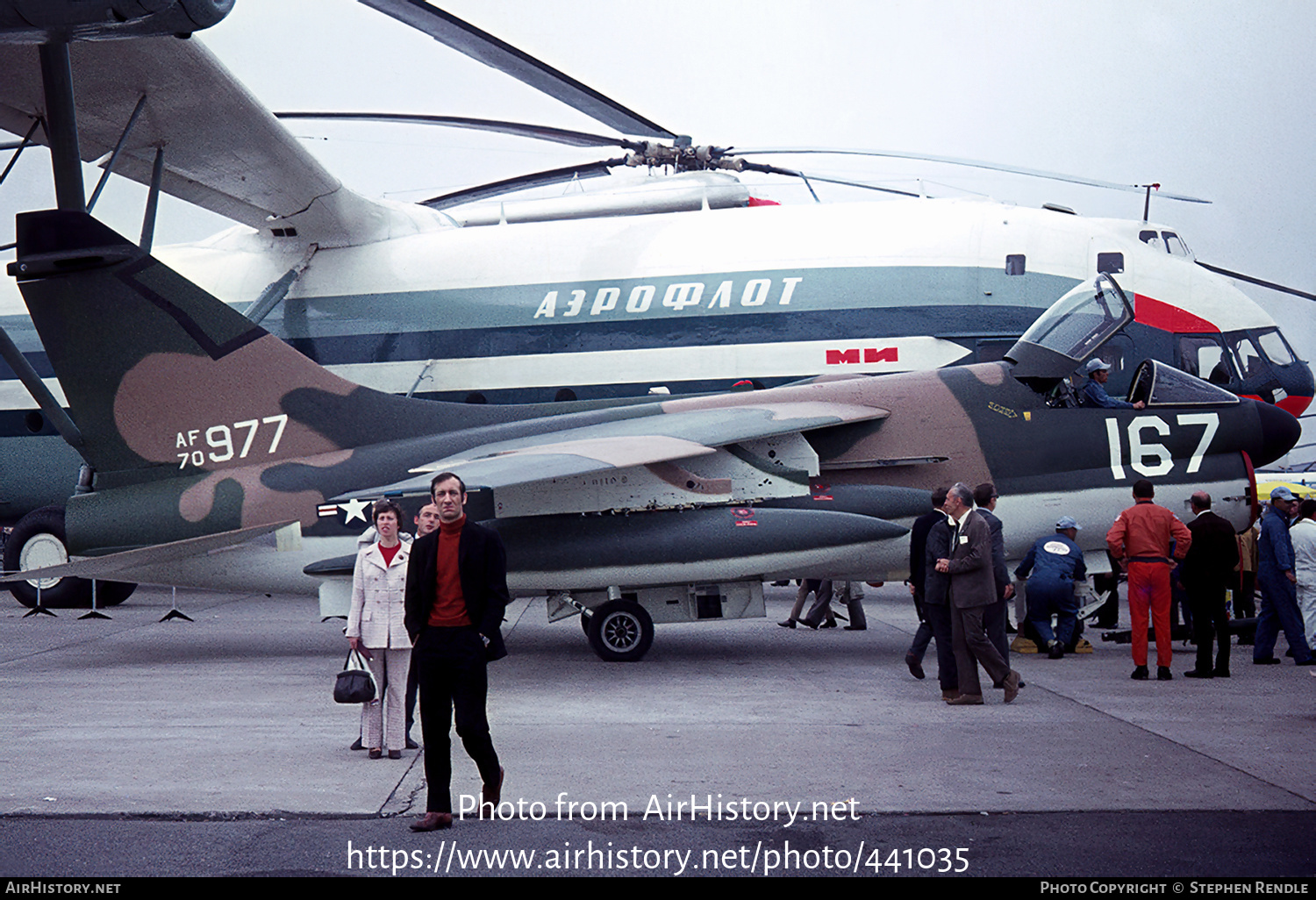 Aircraft Photo of 70-0977 / AF70-977 | LTV A-7D Corsair II | USA - Air Force | AirHistory.net #441035