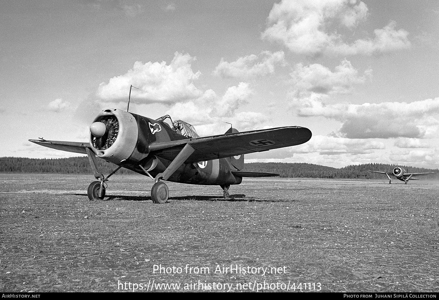 Aircraft Photo of BW-379 | Brewster B-239 Buffalo | Finland - Air Force | AirHistory.net #441113