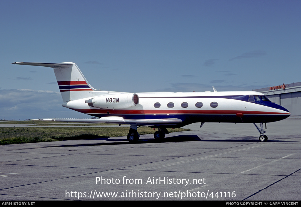 Aircraft Photo of N83M | Grumman American G-1159 Gulfstream II | AirHistory.net #441116