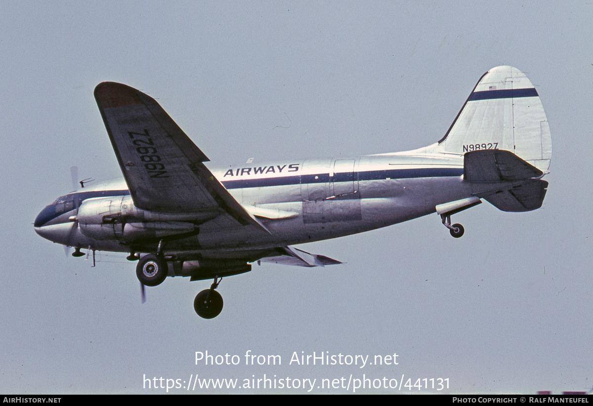 Aircraft Photo of N9892Z | Curtiss C-46D Commando | Capitol Airways | AirHistory.net #441131