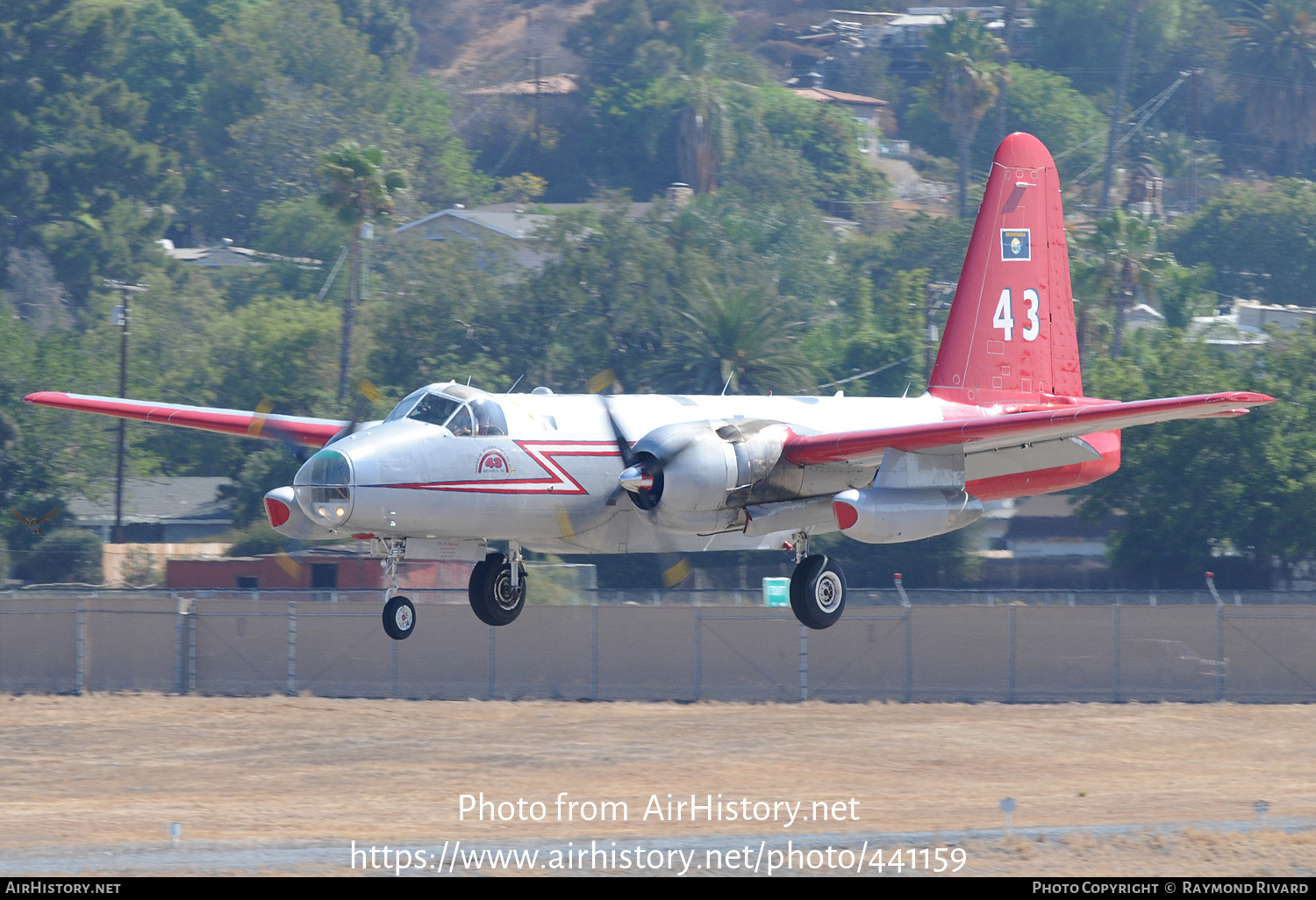 Aircraft Photo of N443NA | Lockheed P-2H/AT Neptune | Neptune Aviation Services | AirHistory.net #441159