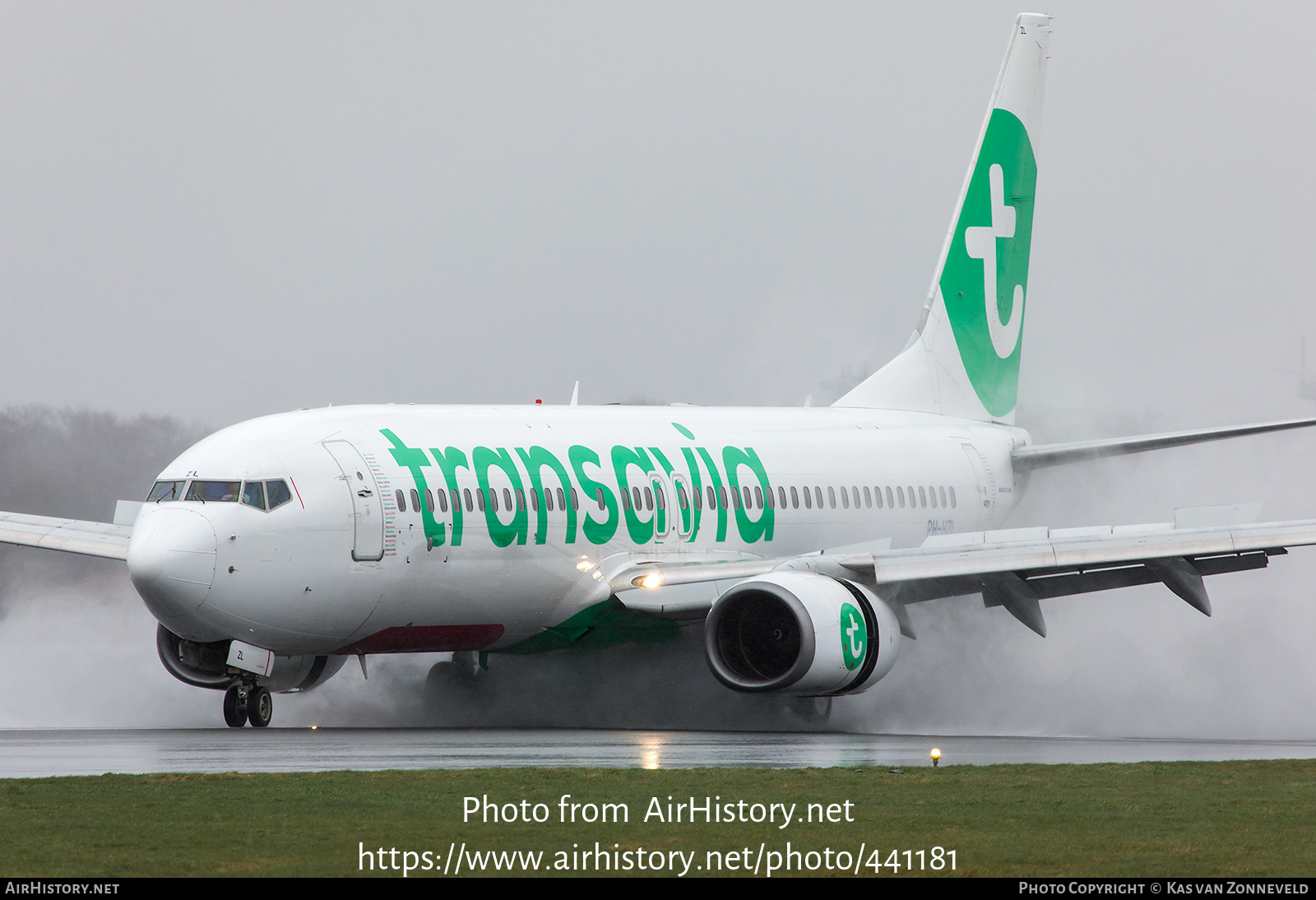 Aircraft Photo of PH-HZL | Boeing 737-8K2 | Transavia | AirHistory.net #441181