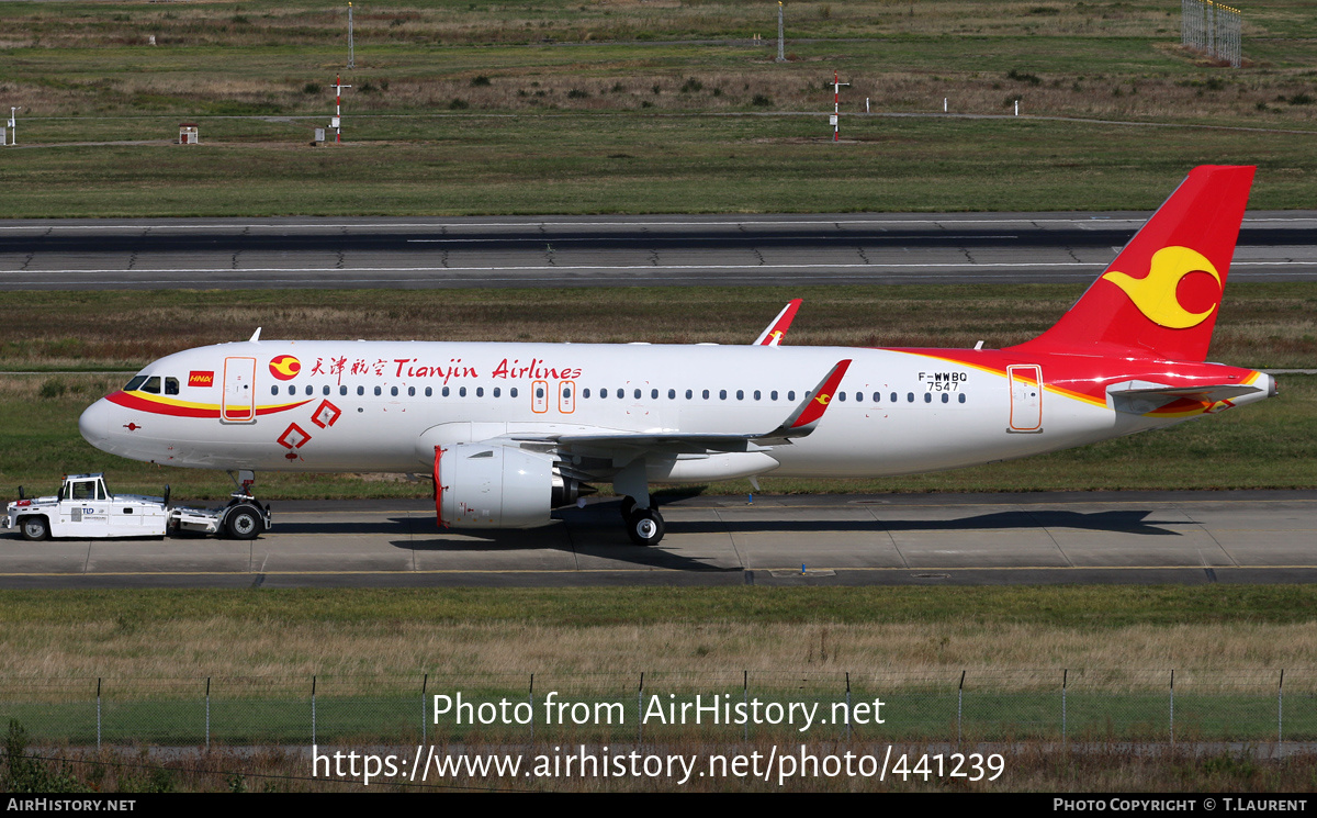 Aircraft Photo of F-WWBQ | Airbus A320-271N | Tianjin Airlines | AirHistory.net #441239