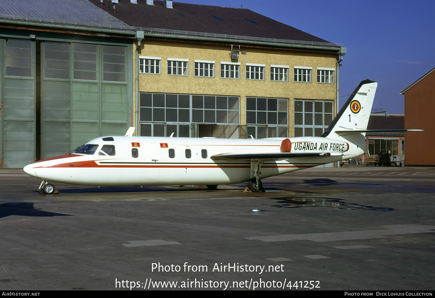 Aircraft Photo of 1 | Aero Commander 1121B Jet Commander | Uganda - Air Force | AirHistory.net #441252