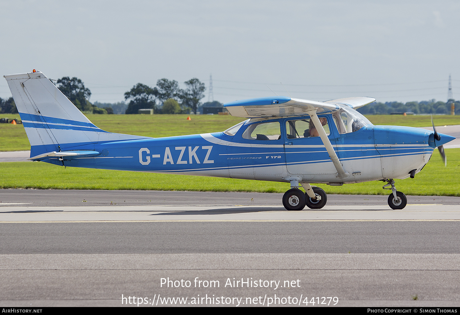Aircraft Photo of G-AZKZ | Reims F172L | AirHistory.net #441279