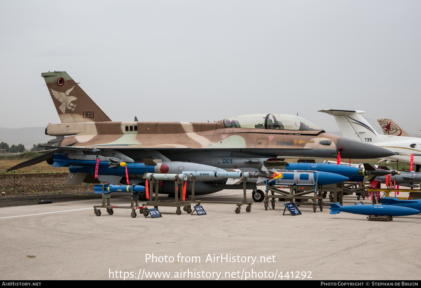 Aircraft Photo of 069 | General Dynamics F-16D Barak | Israel - Air Force | AirHistory.net #441292