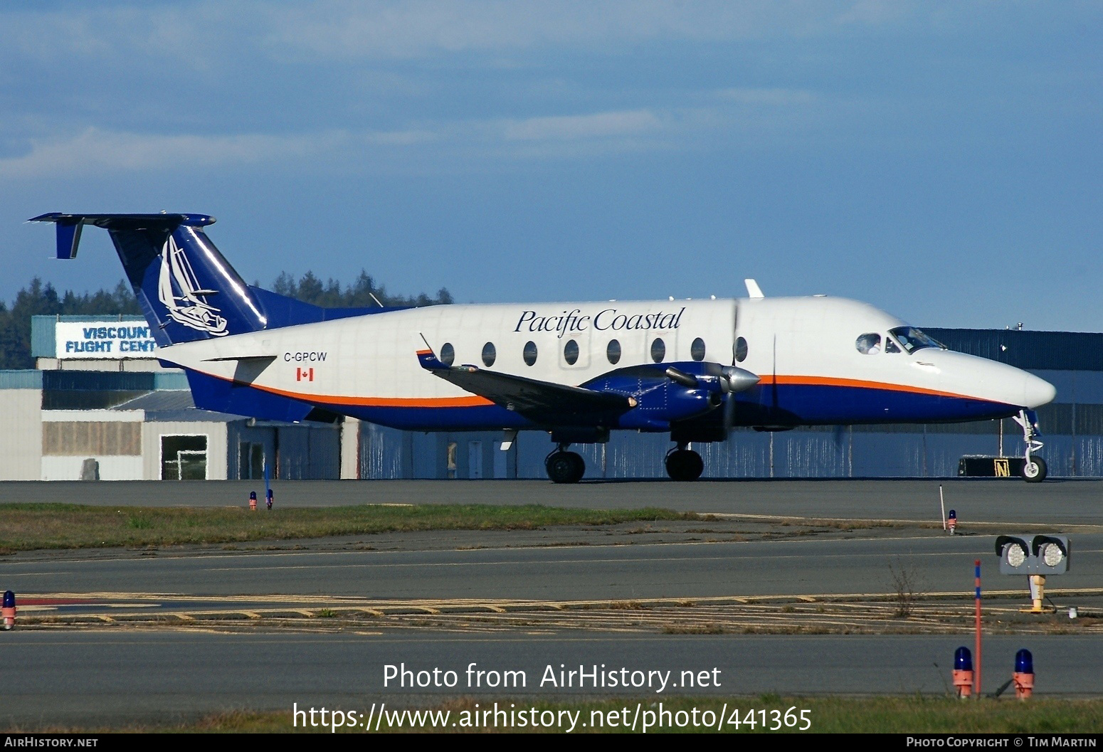 Aircraft Photo of C-GPCW | Raytheon 1900D | Pacific Coastal Airlines | AirHistory.net #441365