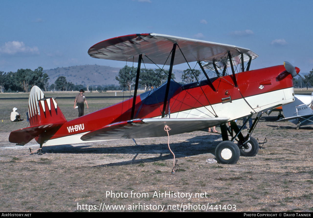 Aircraft Photo of VH-BVU | Stampe-Vertongen SV-4B | AirHistory.net #441403