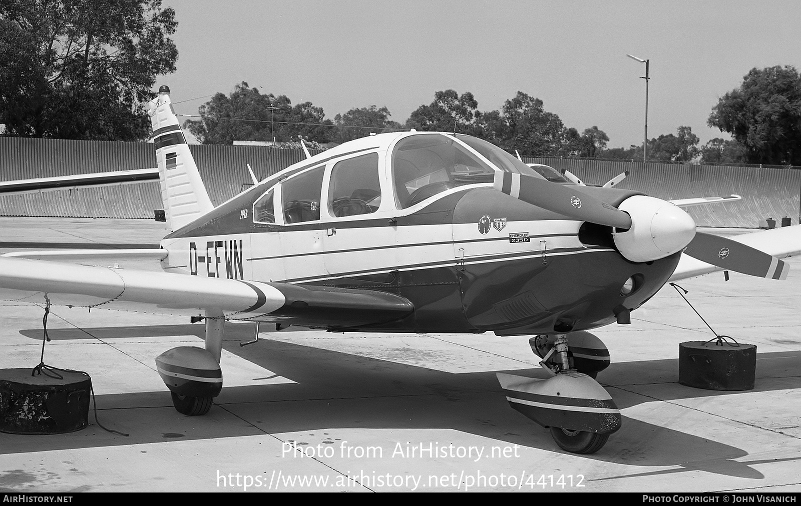 Aircraft Photo of D-EFWN | Piper PA-28-235 Cherokee D | AirHistory.net #441412