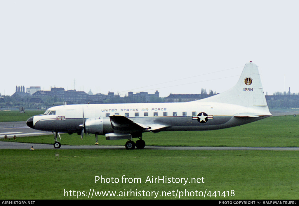 Aircraft Photo of 54-2814 / 42814 | Convair C-131D | USA - Air Force | AirHistory.net #441418