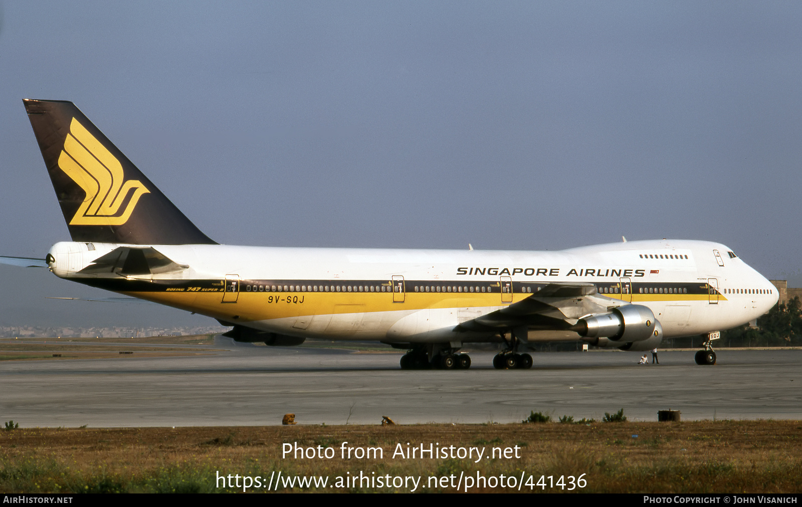 Aircraft Photo of 9V-SQJ | Boeing 747-212B | Singapore Airlines | AirHistory.net #441436