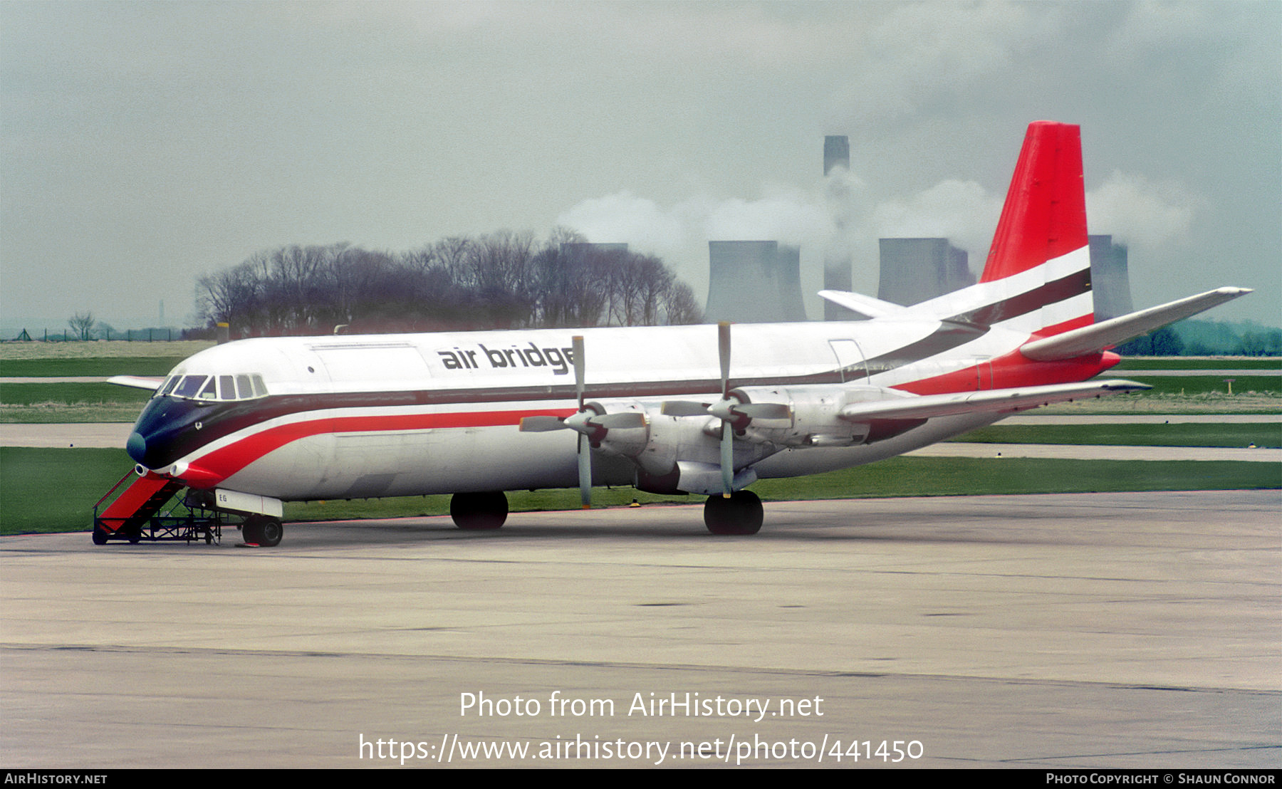 Aircraft Photo of G-APEG | Vickers 953C Merchantman | Air Bridge | AirHistory.net #441450