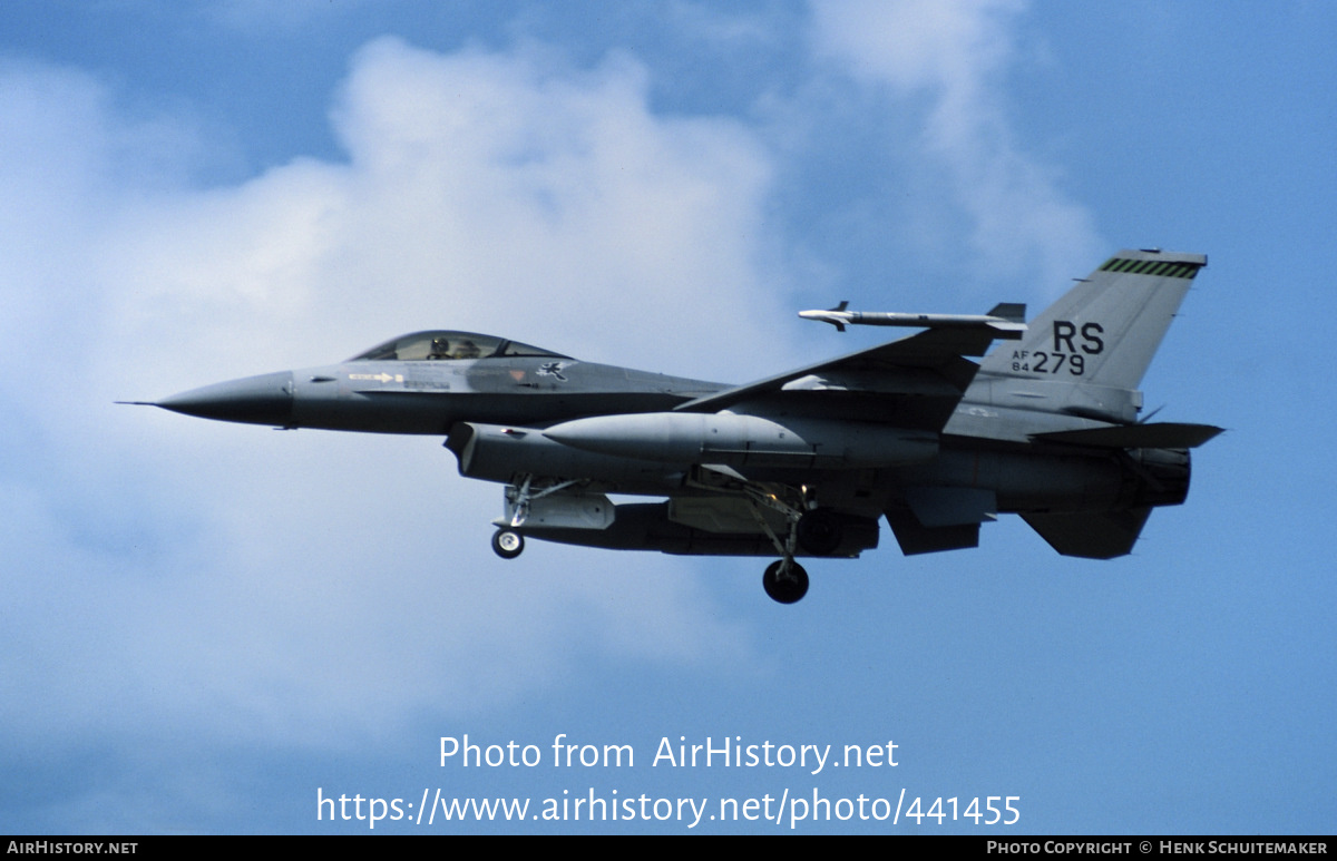 Aircraft Photo of 84-1279 / AF84-279 | General Dynamics F-16C Fighting Falcon | USA - Air Force | AirHistory.net #441455