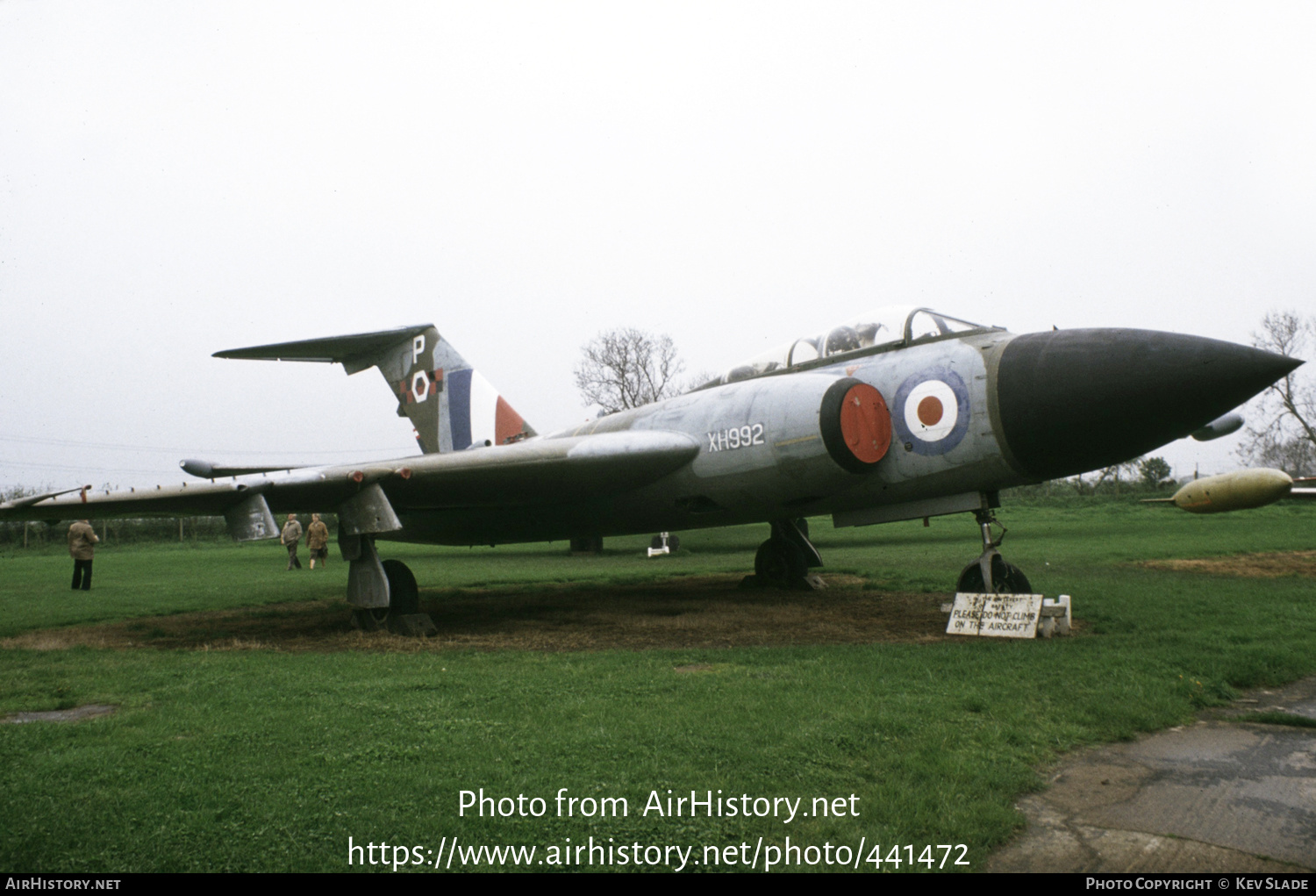 Aircraft Photo of XH992 / 7829M | Gloster Javelin FAW8 | UK - Air Force | AirHistory.net #441472