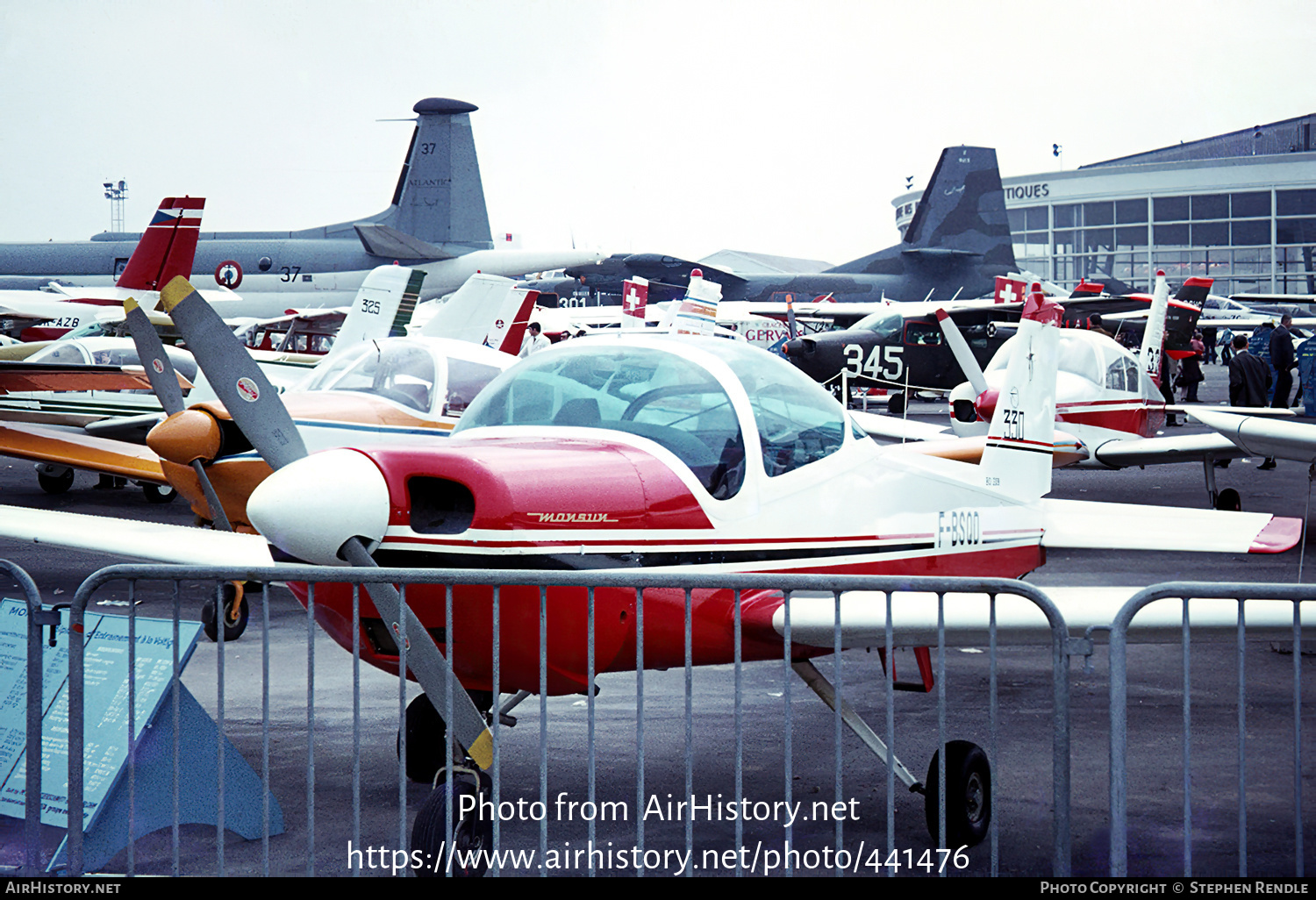 Aircraft Photo of F-BSQD | Bolkow BO-209 Monsun 160RV | AirHistory.net #441476