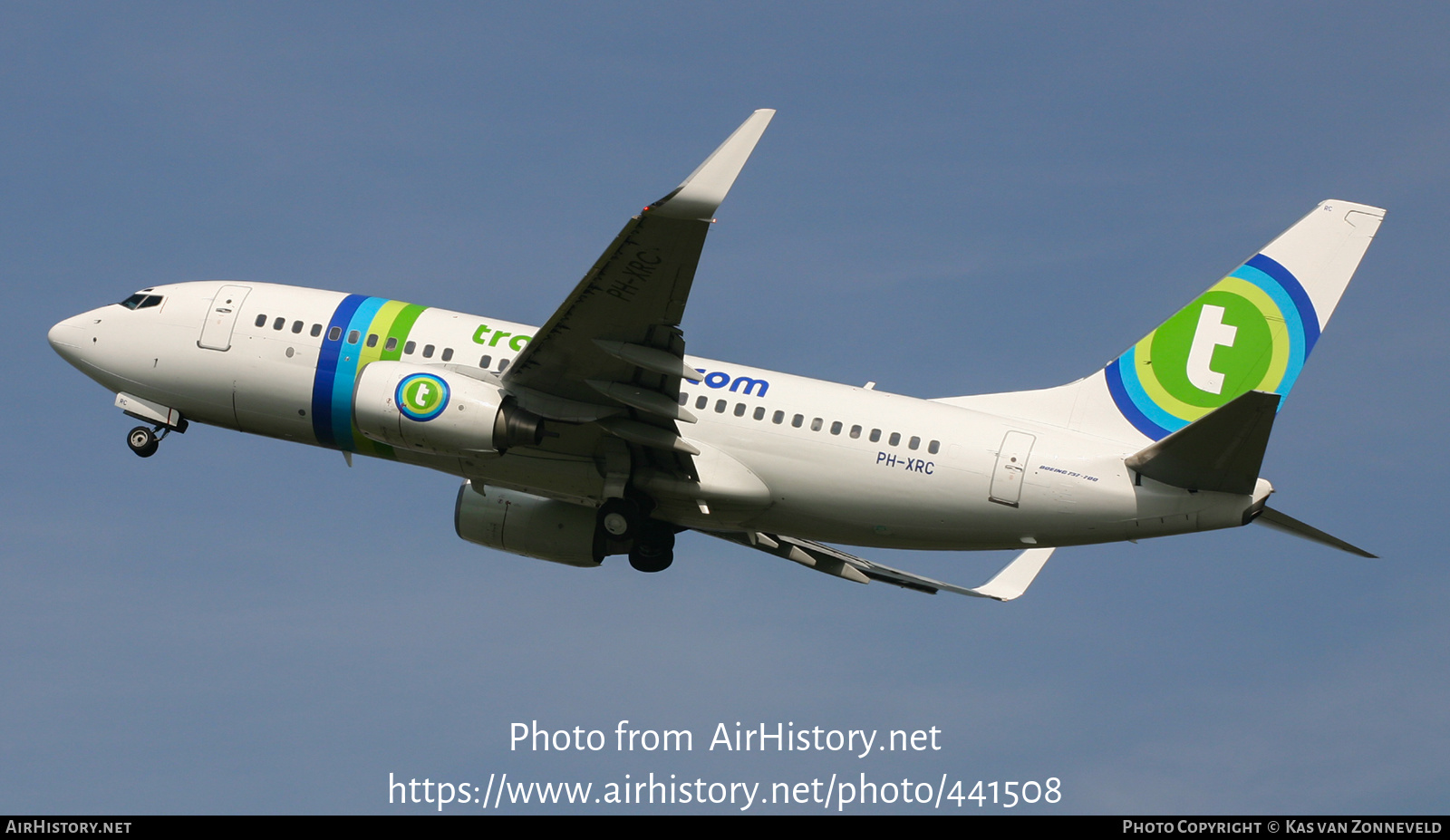 Aircraft Photo of PH-XRC | Boeing 737-7K2 | Transavia | AirHistory.net #441508