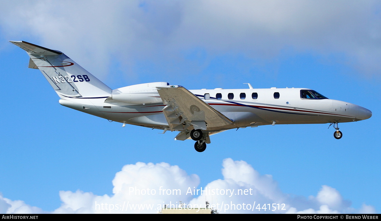 Aircraft Photo of N322SB | Cessna 525C CitationJet CJ4 | AirHistory.net #441512