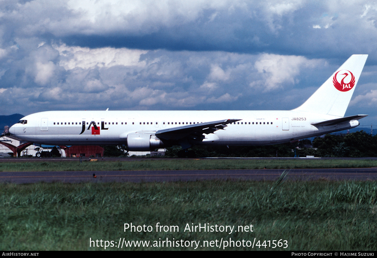 Aircraft Photo of JA8253 | Boeing 767-346 | Japan Airlines - JAL | AirHistory.net #441563