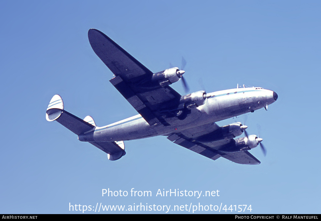 Aircraft Photo of G-ANUR | Lockheed L-749A Constellation | Euravia | AirHistory.net #441574