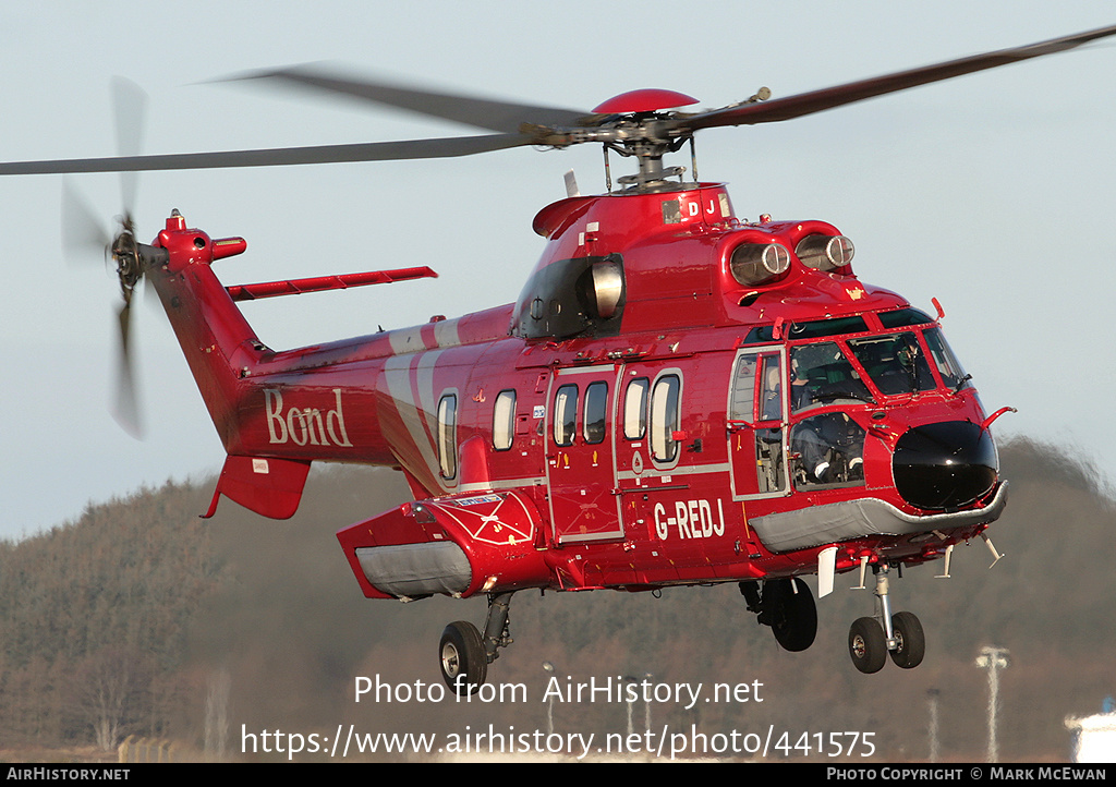 Aircraft Photo of G-REDJ | Eurocopter AS-332L2 Super Puma Mk2 | Bond Offshore Helicopters | AirHistory.net #441575