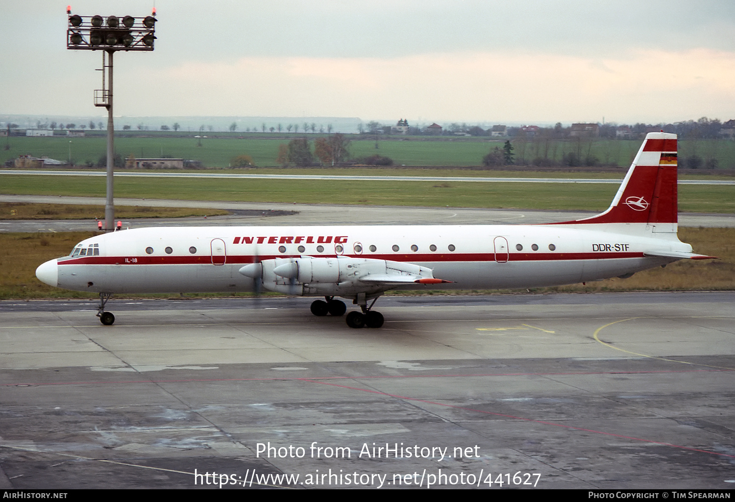 Aircraft Photo of DDR-STF | Ilyushin Il-18D | Interflug | AirHistory.net #441627