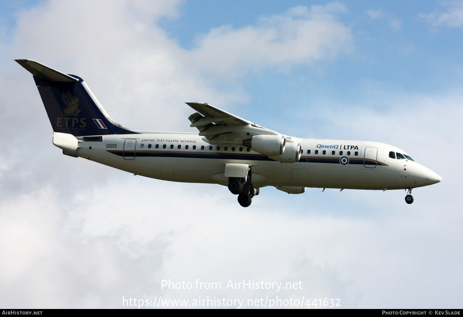 Aircraft Photo of QQ101 | BAE Systems Avro 146-RJ100 | UK - Air Force | AirHistory.net #441632