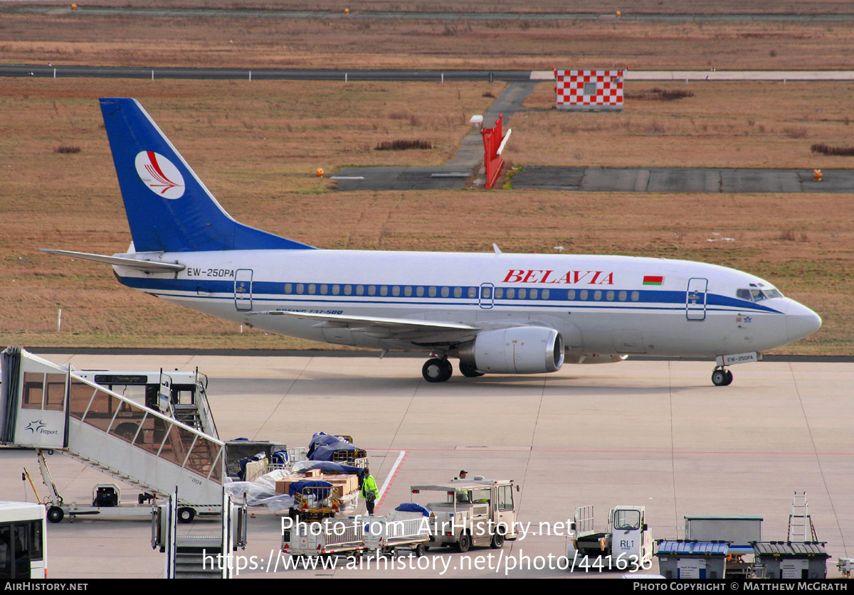 Aircraft Photo of EW-250PA | Boeing 737-524 | Belavia | AirHistory.net #441636