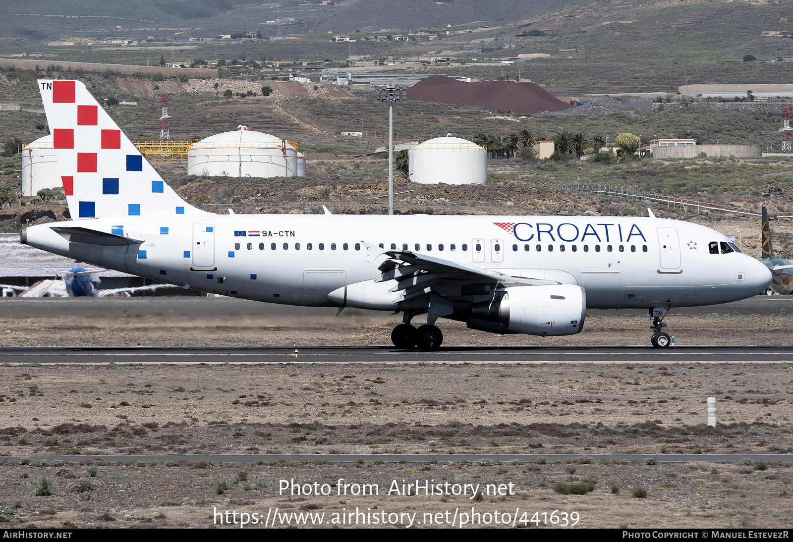 Aircraft Photo of 9A-CTN | Airbus A319-112 | Croatia Airlines | AirHistory.net #441639