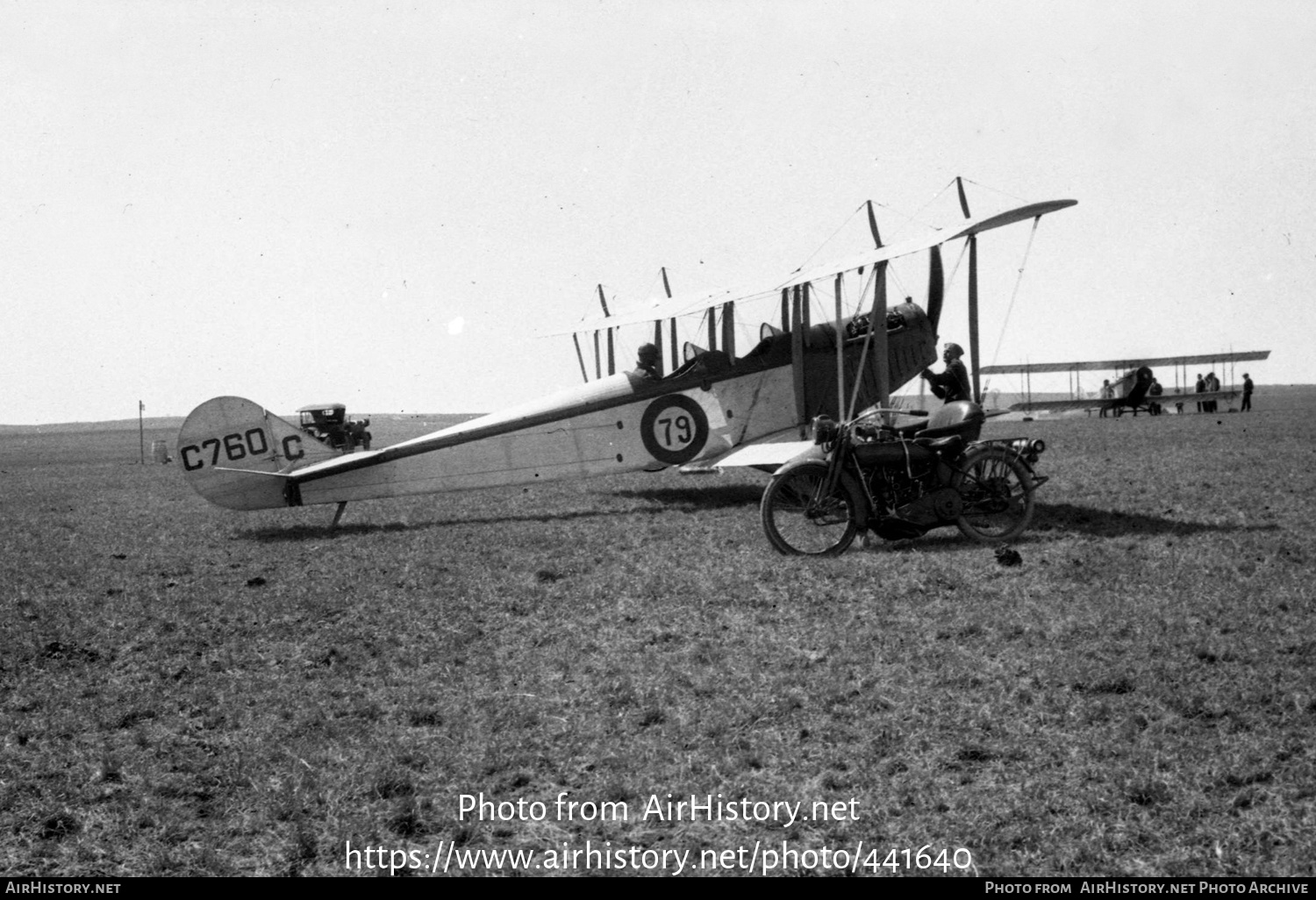 Aircraft Photo of C760 | Curtiss JN-4(CAN) | UK - Air Force | AirHistory.net #441640