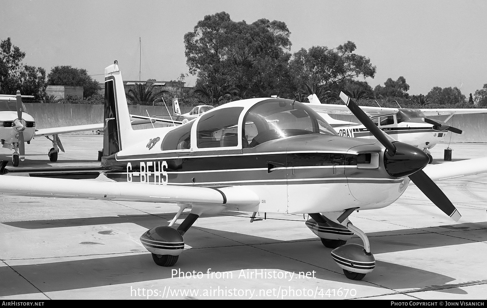 Aircraft Photo of G-BFHS | Grumman American AA-5B Tiger | AirHistory.net #441670