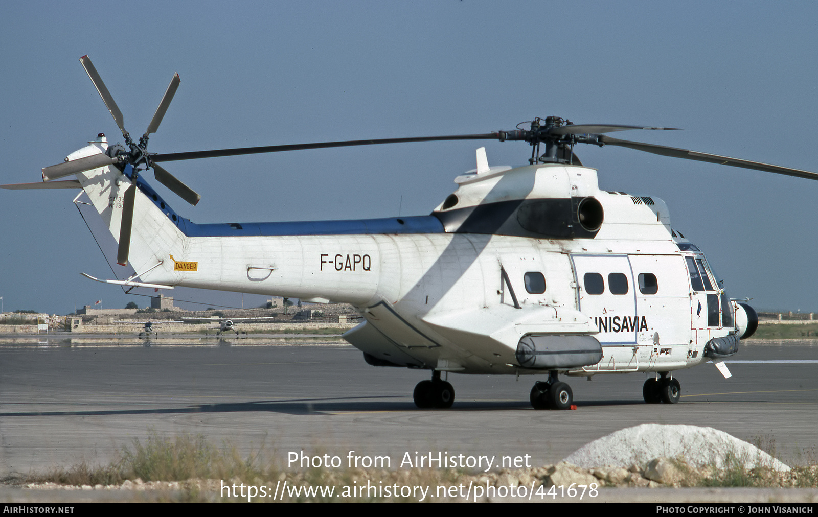 Aircraft Photo of F-GAPQ | Aerospatiale SA-330J Puma | Tunisavia | AirHistory.net #441678