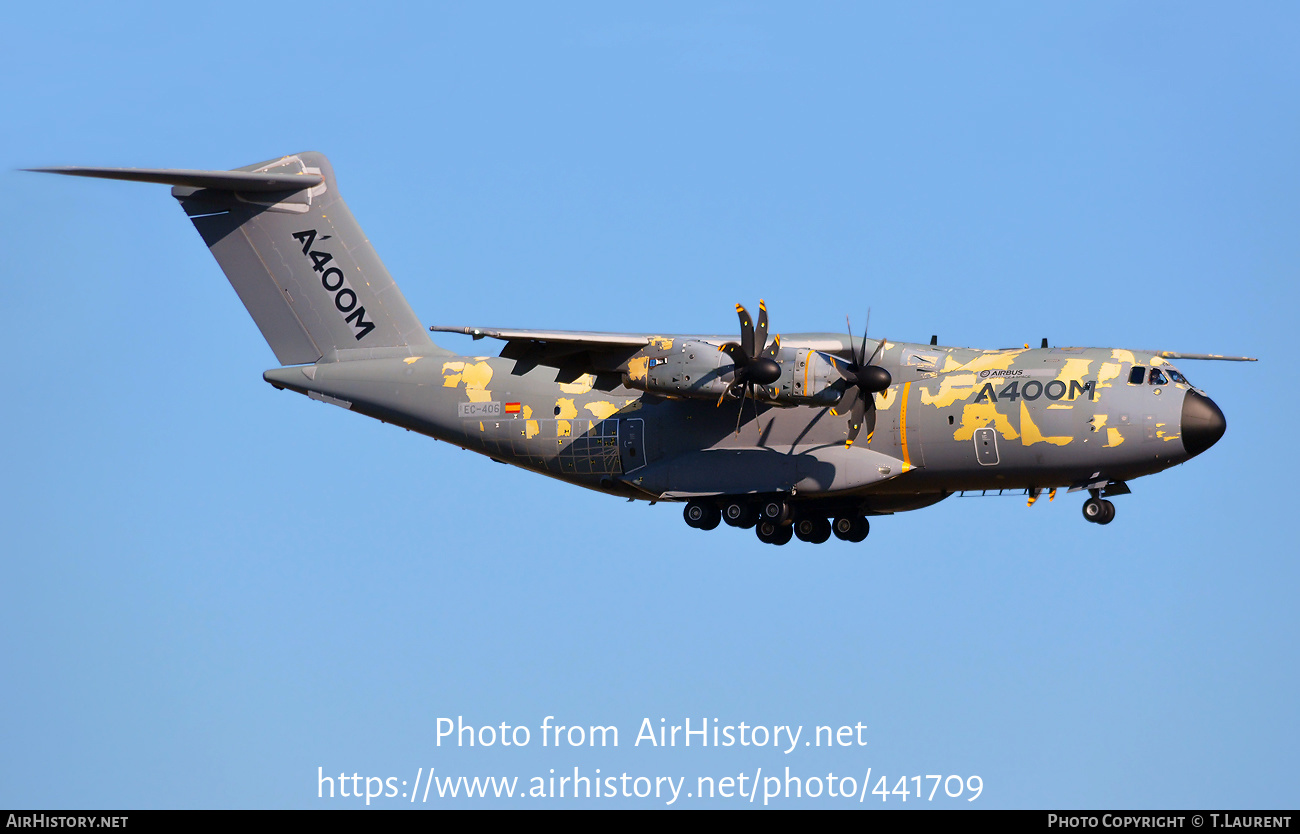 Aircraft Photo of EC-406 | Airbus A400M Atlas | Airbus | AirHistory.net #441709