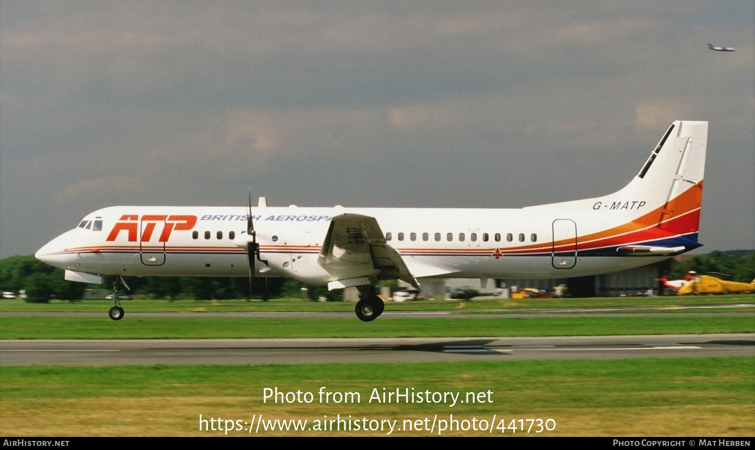 Aircraft Photo of G-MATP | British Aerospace ATP | British Aerospace | AirHistory.net #441730