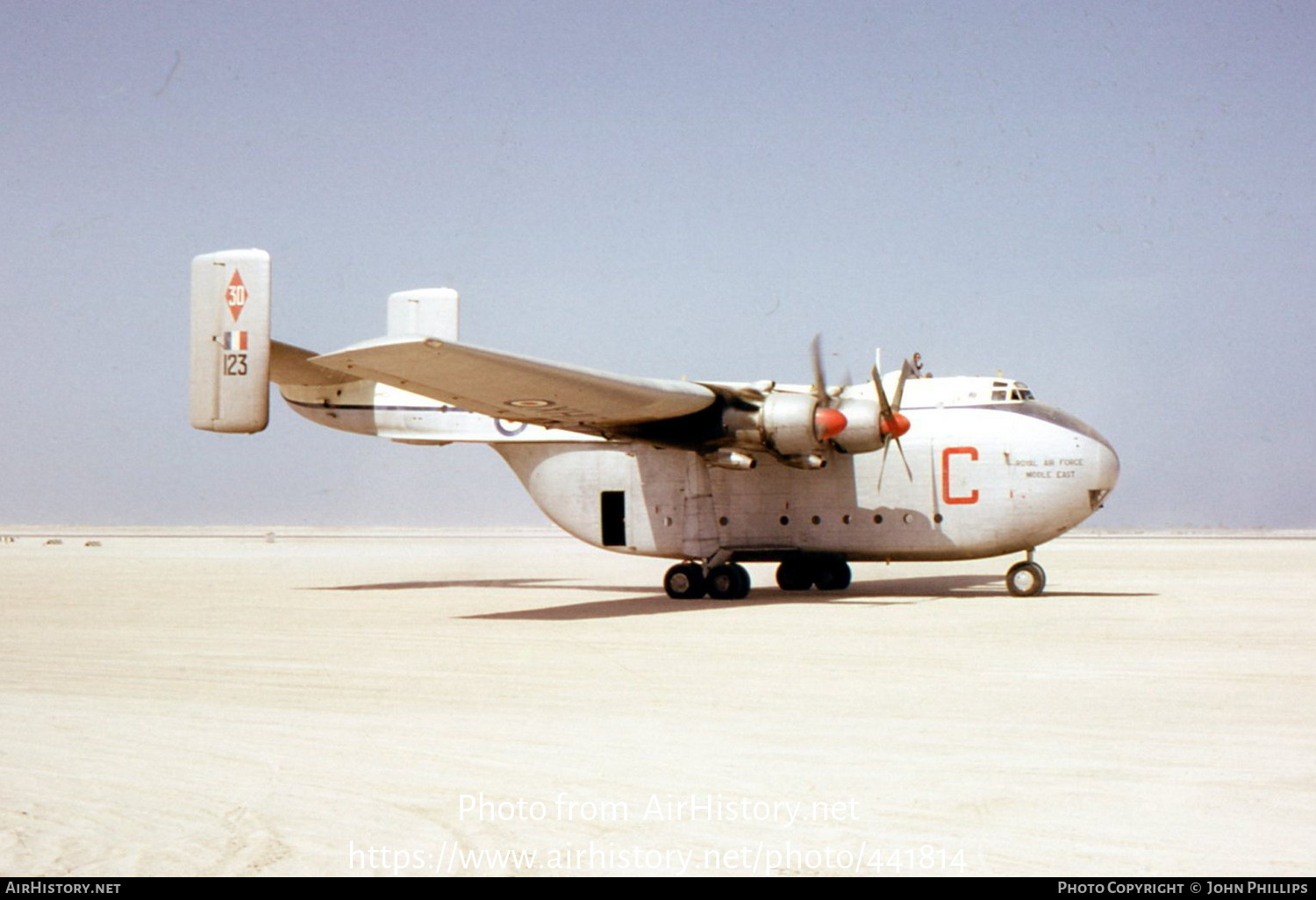 Aircraft Photo of XH123 | Blackburn B-101 Beverley C1 | UK - Air Force | AirHistory.net #441814