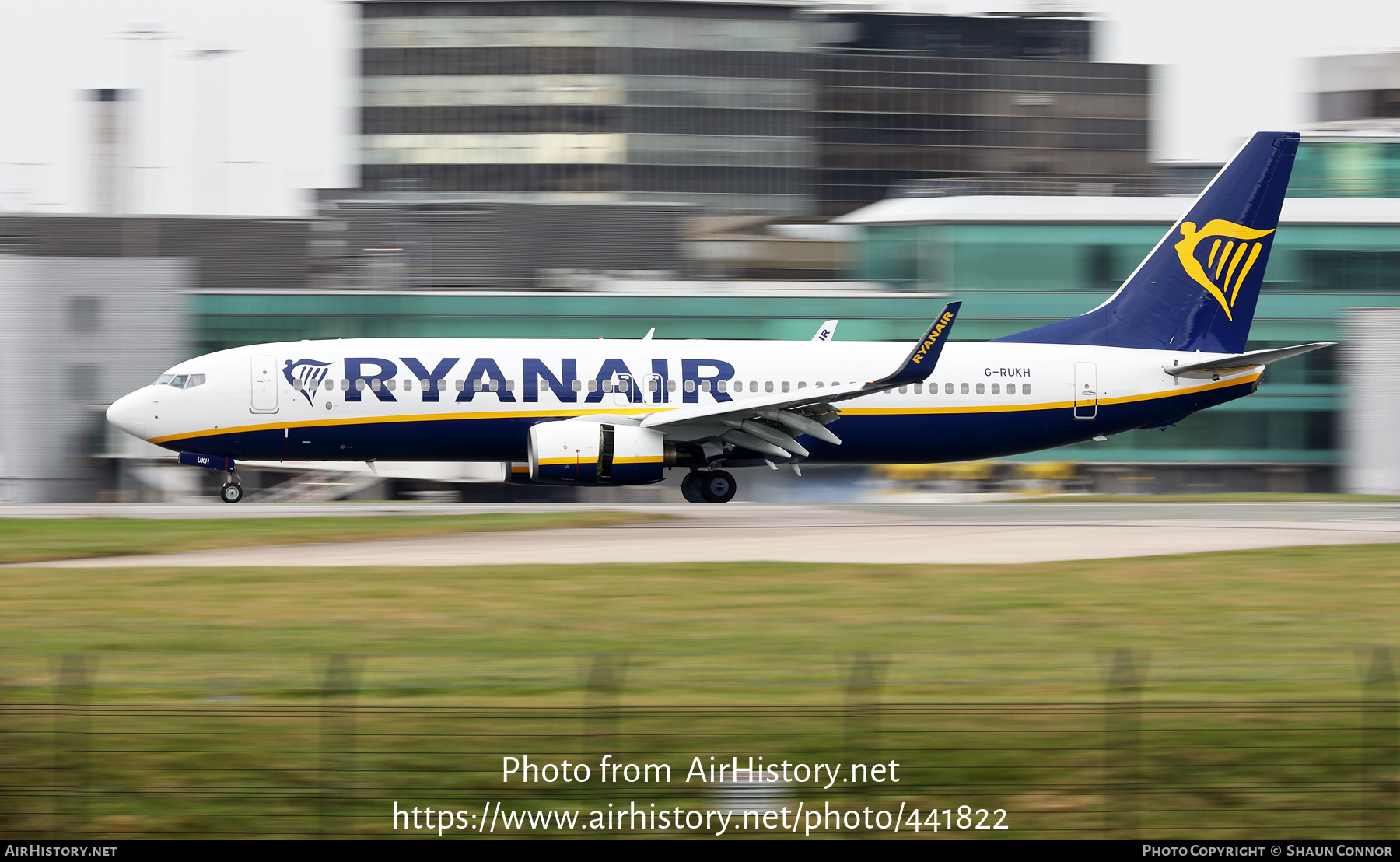 Aircraft Photo of G-RUKH | Boeing 737-8AS | Ryanair | AirHistory.net #441822