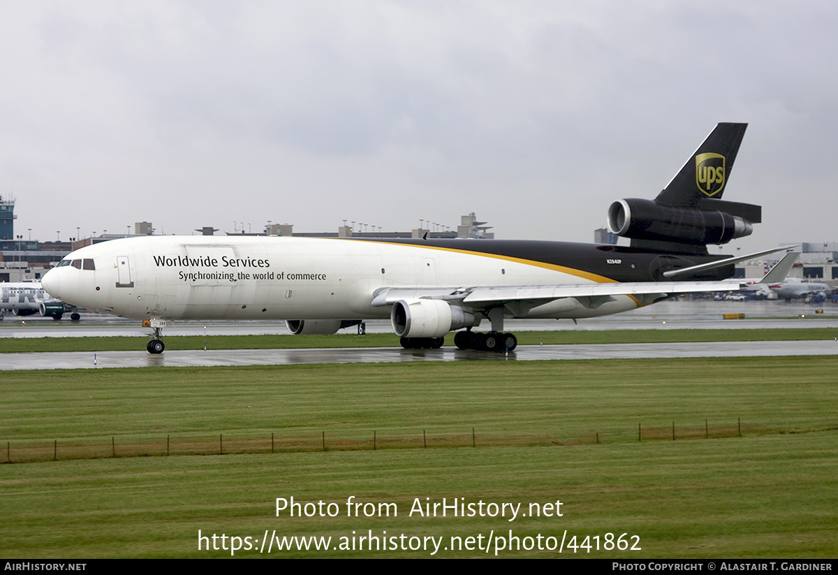 Aircraft Photo of N284UP | McDonnell Douglas MD-11/F | United Parcel Service - UPS | AirHistory.net #441862