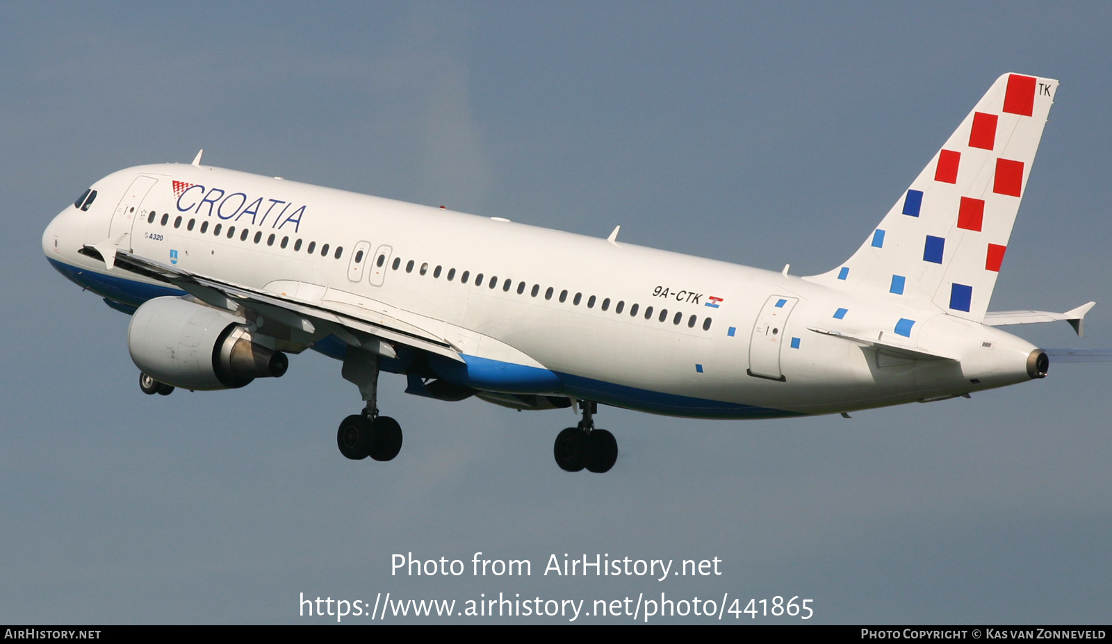 Aircraft Photo of 9A-CTK | Airbus A320-214 | Croatia Airlines | AirHistory.net #441865