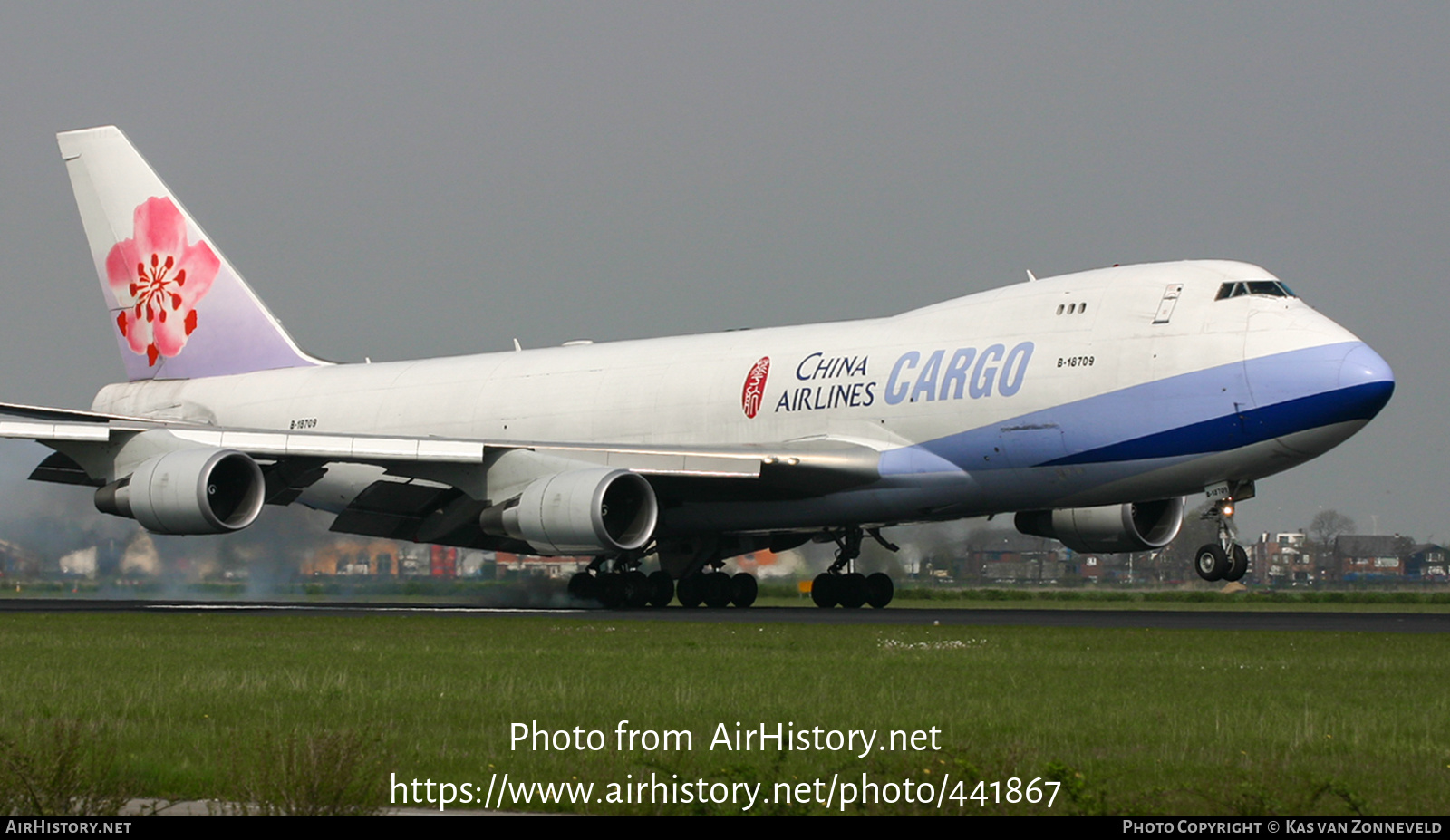 Aircraft Photo of B-18709 | Boeing 747-409F/SCD | China Airlines Cargo | AirHistory.net #441867