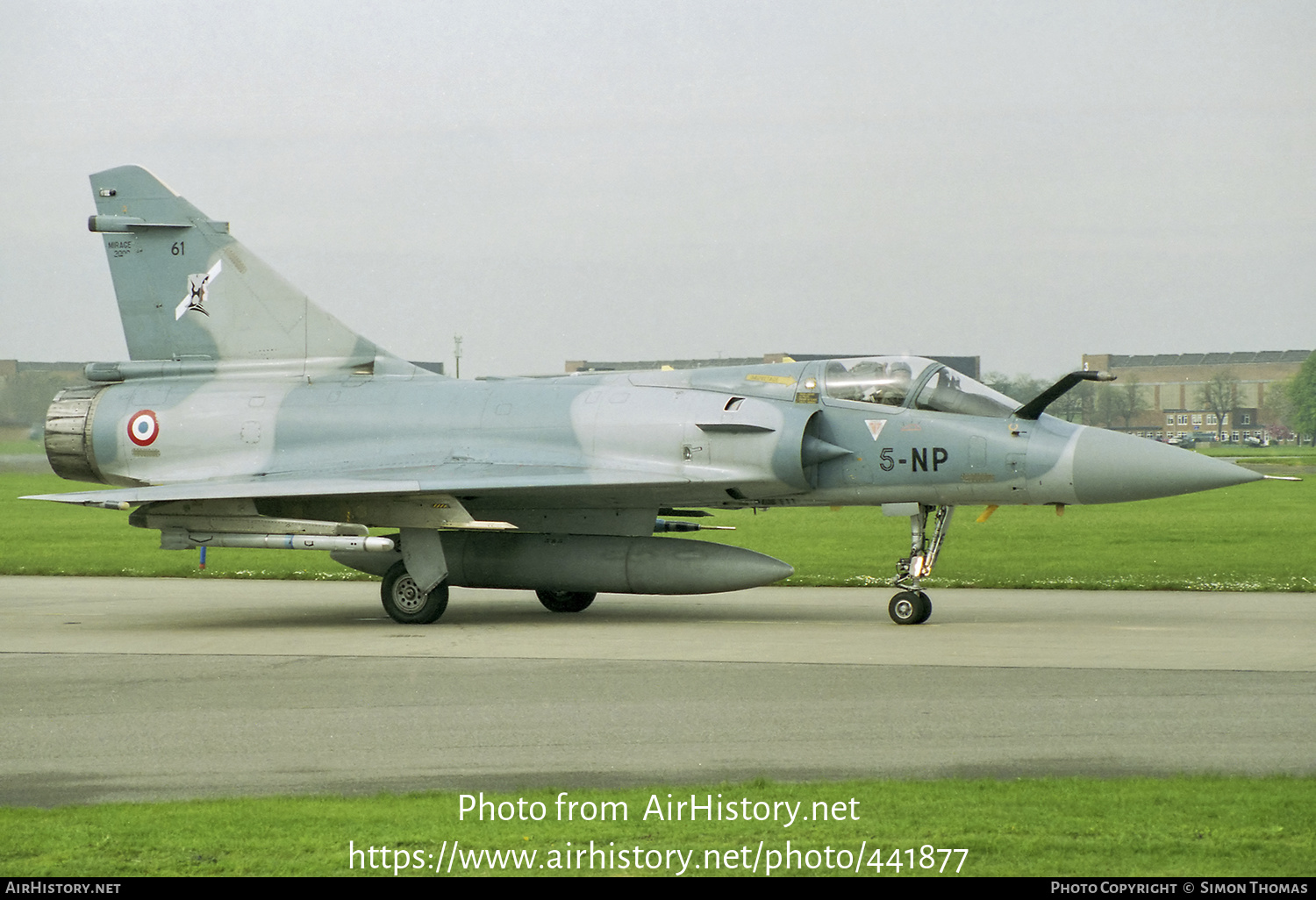 Aircraft Photo of 61 | Dassault Mirage 2000C | France - Air Force | AirHistory.net #441877